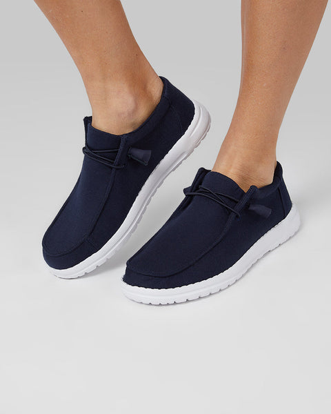 WOMEN'S CANVAS SLIP-ON SHOES