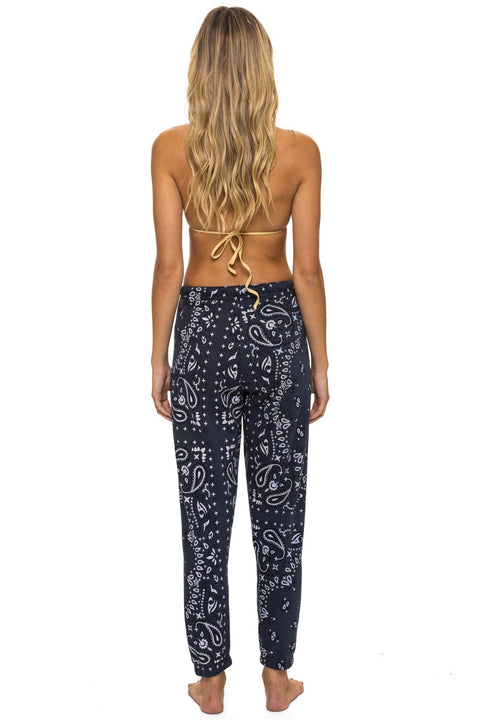 BANDANA SWEATPANTS - CHARCOAL