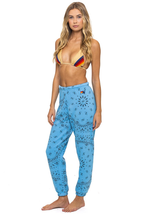 BANDANA SWEATPANTS - SKY