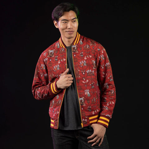 Disney Gaston's Lodge – Reversible Bomber Jacket