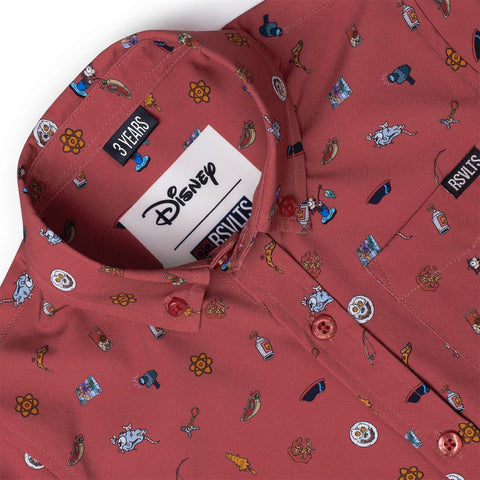 Disney's A Goofy Movie Road Trip Trinkets – Preschooler KUNUFLEX Short Sleeve Shirt