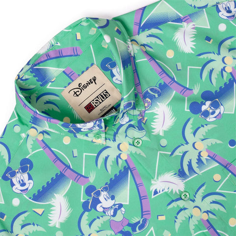 Disney Cabana Mickey – KUNUFLEX Short Sleeve Shirt