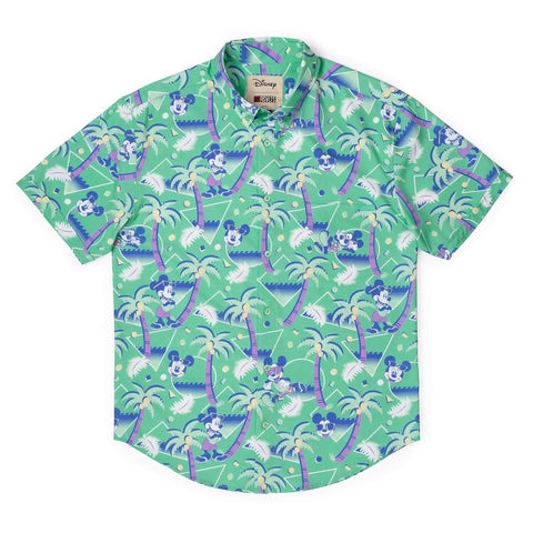 Disney Cabana Mickey – KUNUFLEX Short Sleeve Shirt