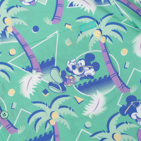 Disney Cabana Mickey – KUNUFLEX Short Sleeve Shirt