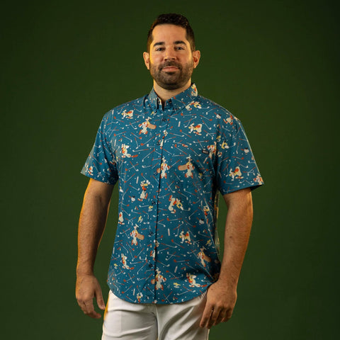 Disney Goofy Golf – KUNUFLEX Short Sleeve Shirt