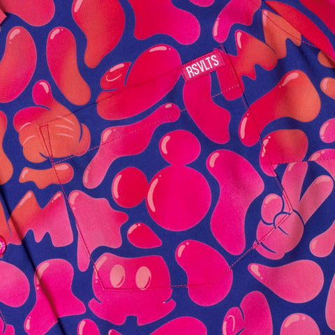 Disney Glow Flow Mickey – Women's KUNUFLEX Short Sleeve Shirt