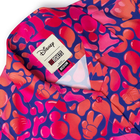 Disney Glow Flow Mickey – Women's KUNUFLEX Short Sleeve Shirt