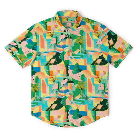 Big Cat Cabana – Bamboo Short Sleeve Shirt
