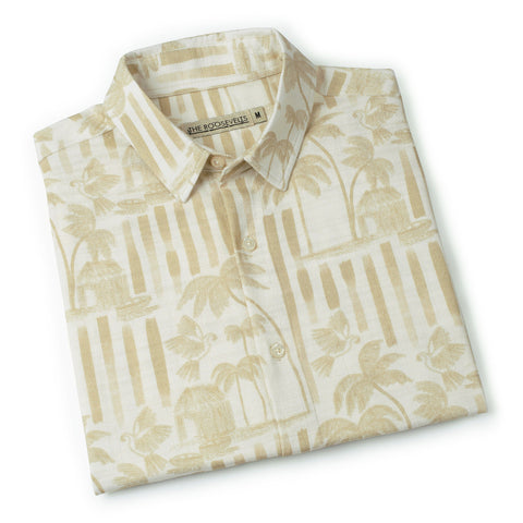Bula (Gold) – Bamboo Short Sleeve Shirt