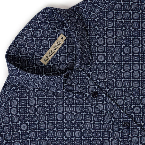 'Roccan Tiles – Bamboo Short Sleeve Shirt