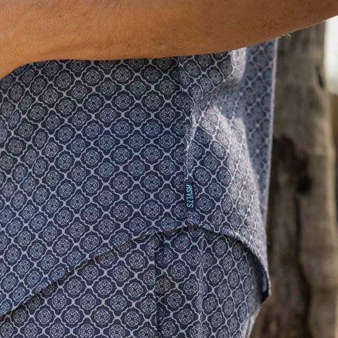 'Roccan Tiles – Bamboo Short Sleeve Shirt