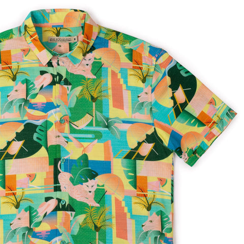 Big Cat Cabana – Bamboo Short Sleeve Shirt