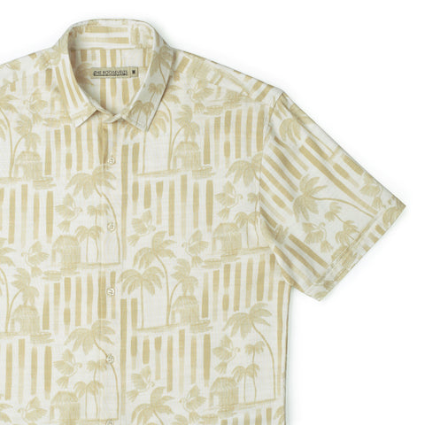 Bula (Gold) – Bamboo Short Sleeve Shirt