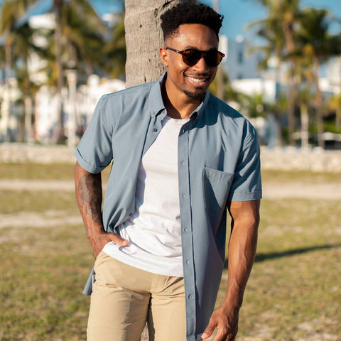 Cabana Collection Summer Storm – KUNUFLEX Short Sleeve Shirt