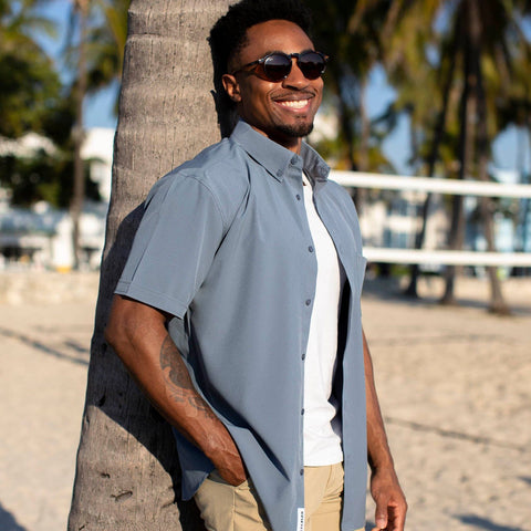 Cabana Collection Summer Storm – KUNUFLEX Short Sleeve Shirt