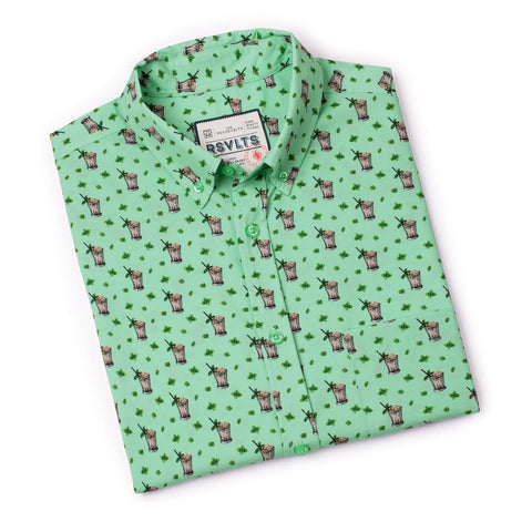 Classic Refresh-Mint – KUNUFLEX Short Sleeve Shirt