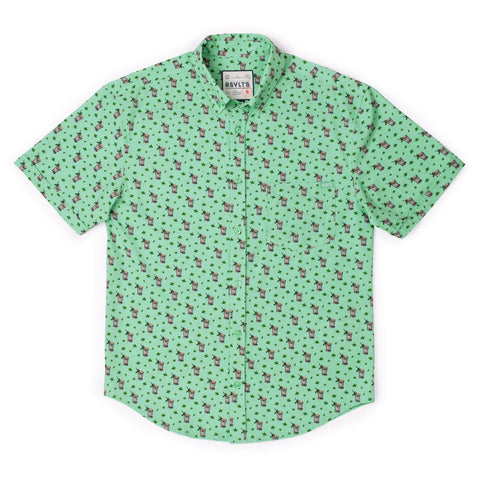 Classic Refresh-Mint – KUNUFLEX Short Sleeve Shirt