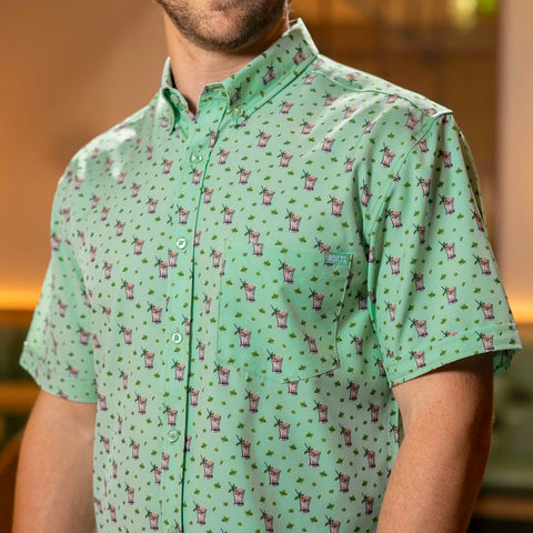 Classic Refresh-Mint – KUNUFLEX Short Sleeve Shirt