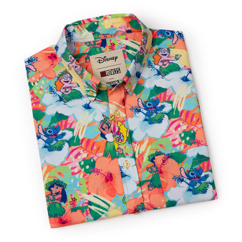 Disney Lilo & Stitch Let's Dance – KUNUFLEX Short Sleeve Shirt