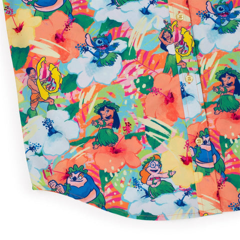 Disney Lilo & Stitch Let's Dance – KUNUFLEX Short Sleeve Shirt