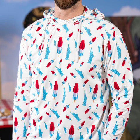 America Pops & Freedom – Performance Hoodie
