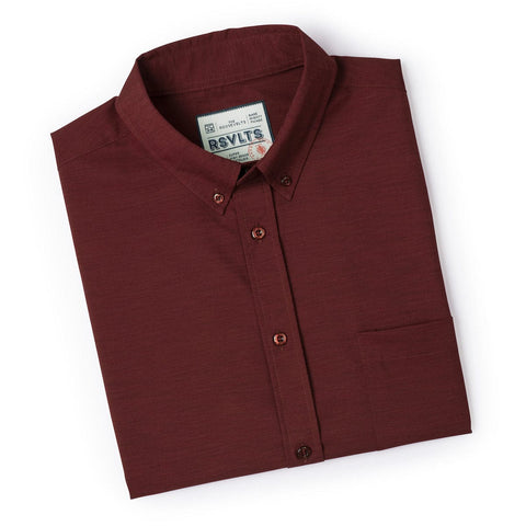 Burnt Russet – KUNUFLEX Short Sleeve Shirt