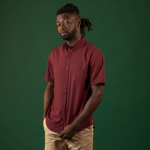 Burnt Russet – KUNUFLEX Short Sleeve Shirt