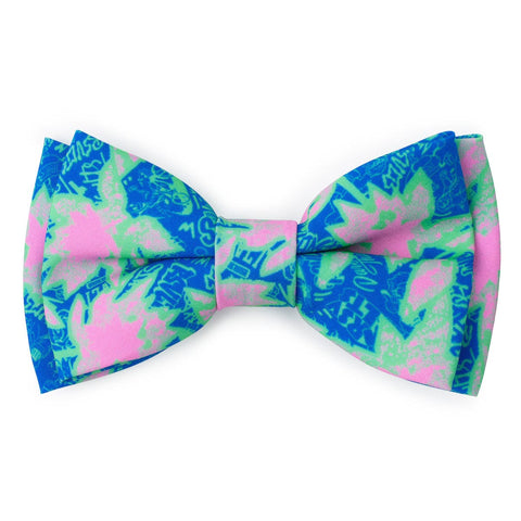Camp Kunu Floral (Light Blue) – Bow Tie