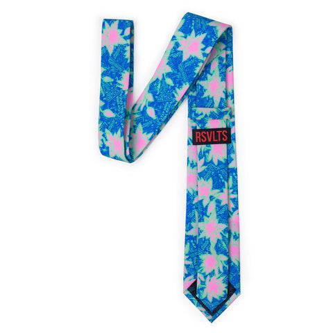 Camp Kunu Floral (Light Blue) Tie & Pocket Sq.