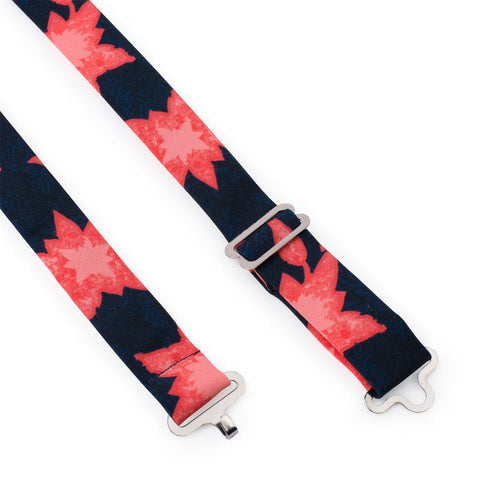 Camp Kunu Floral (Red) – Bow Tie
