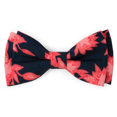 Camp Kunu Floral (Red) – Bow Tie