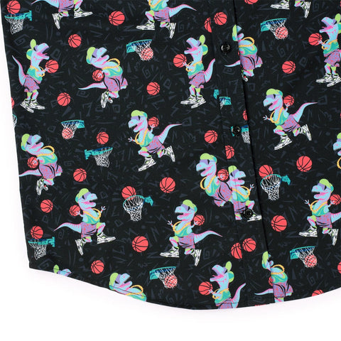 '90s Retro Dino Dunks – KUNUFLEX Short Sleeve Shirt