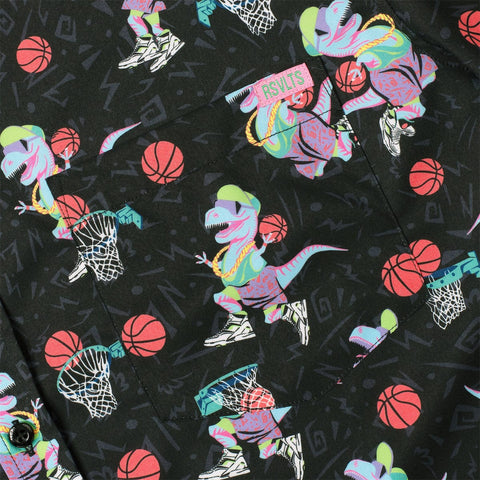 '90s Retro Dino Dunks – KUNUFLEX Short Sleeve Shirt