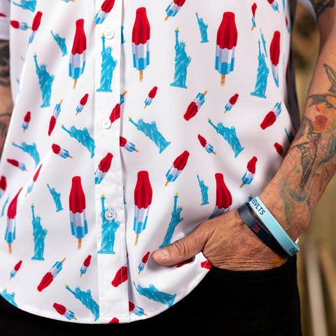 America Pops & Freedom – KUNUFLEX Short Sleeve Shirt (Legends Edition)