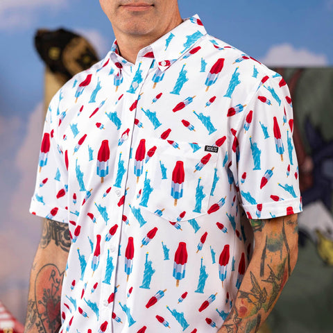 America Pops & Freedom – KUNUFLEX Short Sleeve Shirt (Legends Edition)