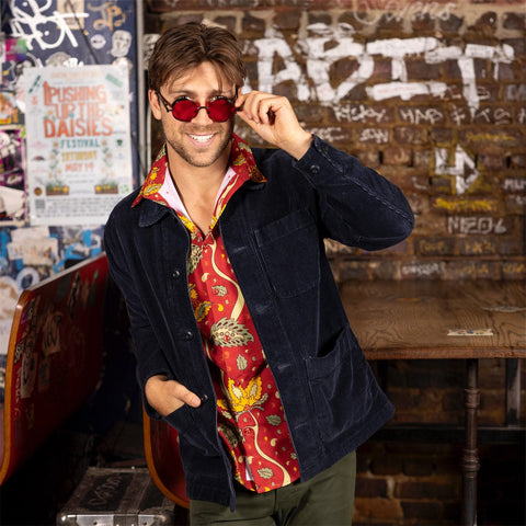 '70s Retro Baba O'Redly – KUNUFLEX Short Sleeve Shirt