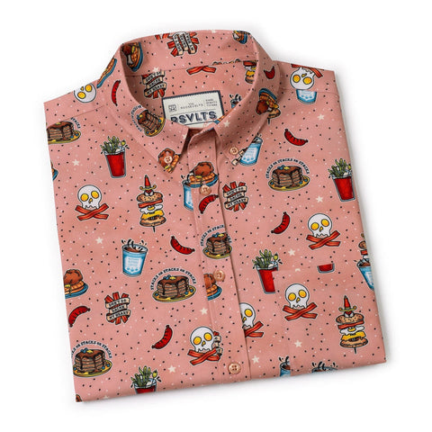 Bacon. Ink. and Cheese – KUNUFLEX Short Sleeve Shirt