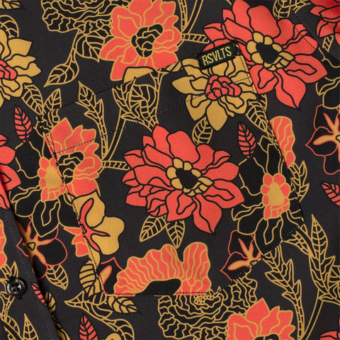 '70s Retro Bustle in Your Hedgerow – KUNUFLEX Short Sleeve Shirt