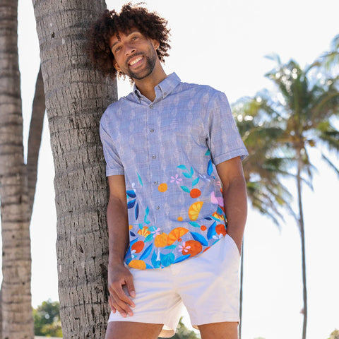 Citrus Twist – KUNUFLEX Short Sleeve Shirt