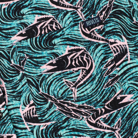 Fishies – Stretch Seersucker Short Sleeve Shirt