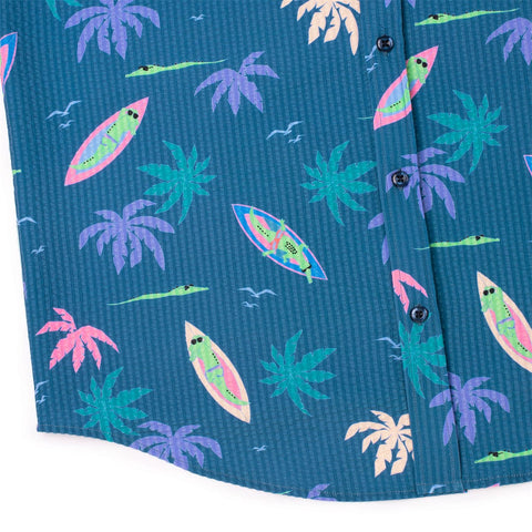 Gator Rays – Stretch Seersucker Short Sleeve Shirt
