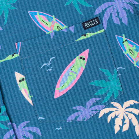 Gator Rays – Stretch Seersucker Short Sleeve Shirt