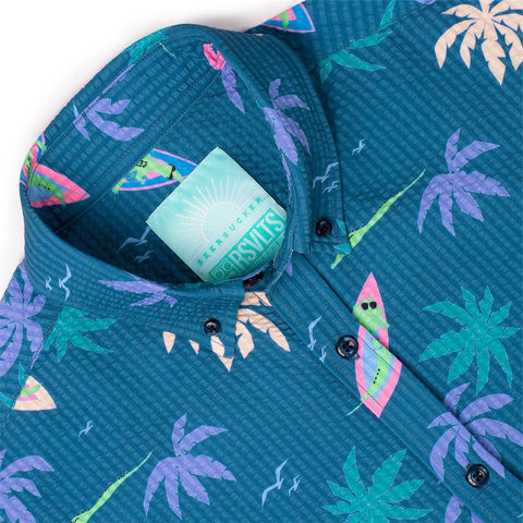 Gator Rays – Stretch Seersucker Short Sleeve Shirt