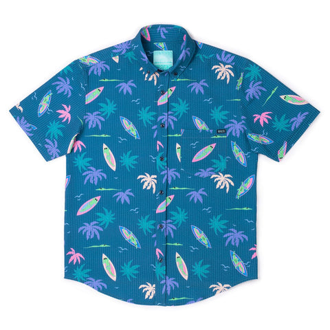 Gator Rays – Stretch Seersucker Short Sleeve Shirt
