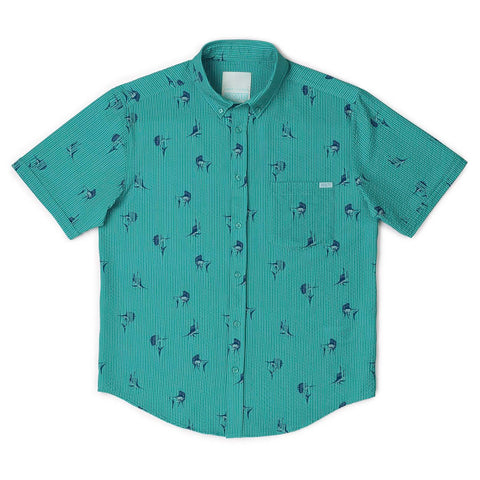 Sailfish – Stretch Seersucker Short Sleeve Shirt