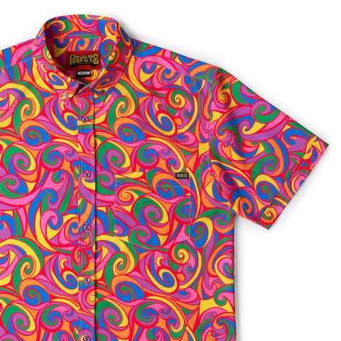 '70s Retro Yeah Maaaaan... – KUNUFLEX Short Sleeve Shirt