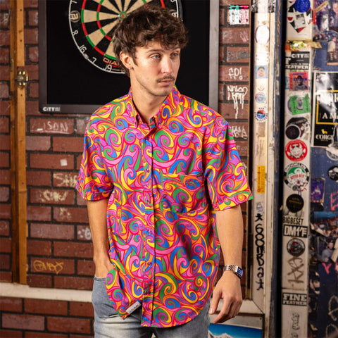'70s Retro Yeah Maaaaan... – KUNUFLEX Short Sleeve Shirt
