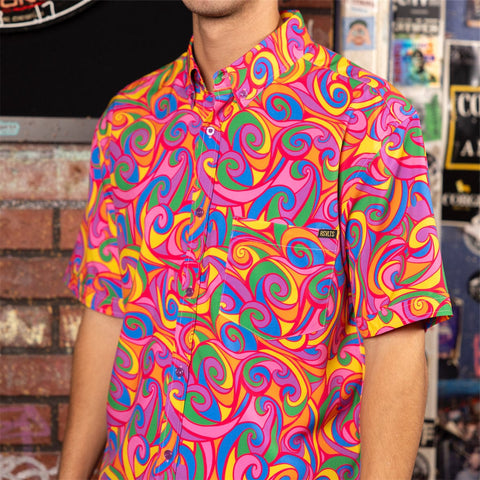 '70s Retro Yeah Maaaaan... – KUNUFLEX Short Sleeve Shirt