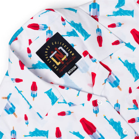 America Pops & Freedom – Women's KUNUFLEX Short Sleeve Shirt (Legends Edition)