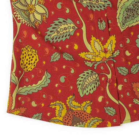 '70s Retro Baba O'Redly – Women's KUNUFLEX Short Sleeve Shirt